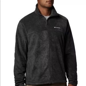 NWT Columbia Men’s Steens Mountain FullZip Fleece GRAY